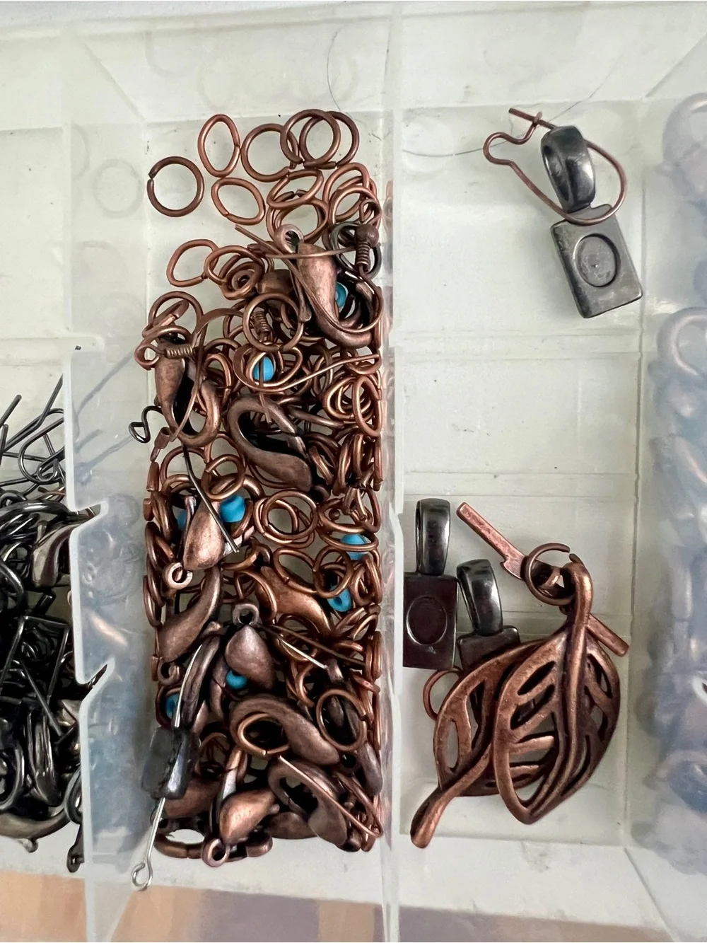 Copper and  Gunmetal Jewelry Findings Mix Bracelets